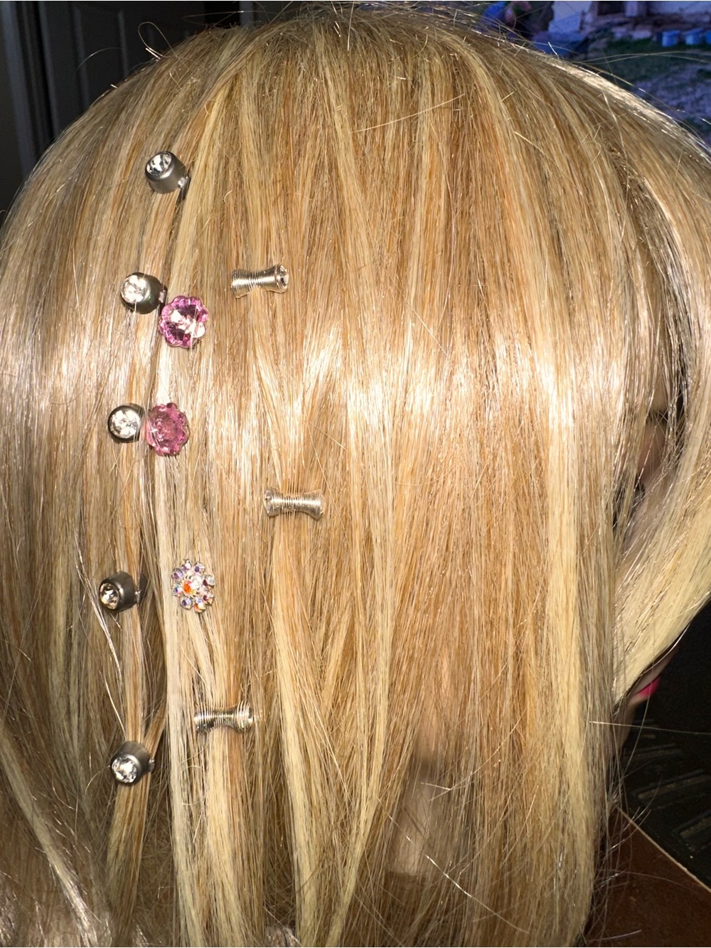 Hair Jewel Pins - Crystal Accent Hair Accessories